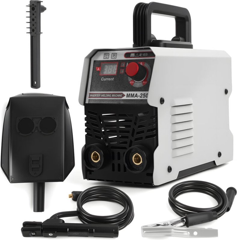 Schweißgerät, Haushaltsschweißgerät DC Inverter MMA250, 220 V, 4,5 kW, IP21S, Schweißstabdurchmesser 1,6-3,2 mm, Stromei...