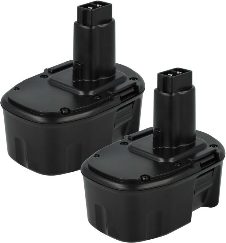 2x Akku kompatibel mit Dewalt DC735KA, DC735KB, DC757KA, DC757KB, DC830KB, DC835KB, DC930KA Elektrowerkzeug (3000 mAh, N...