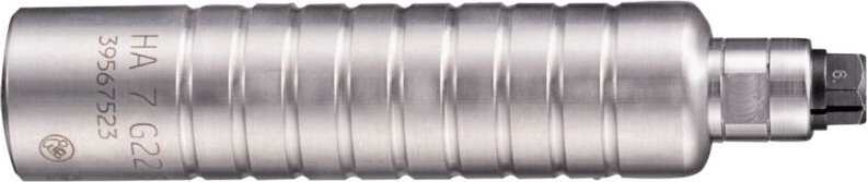 Pferd - Handstück ha 7 G22 stv mit 6 mm Spannzange Max. rpm 25.000 für starre Verlängerung