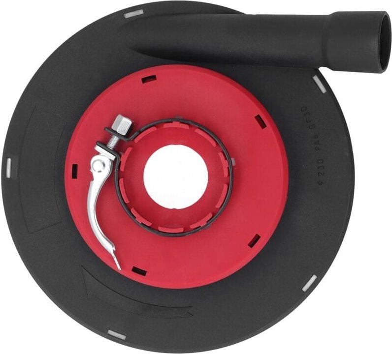 Fockety Flachschleifstaubschutz, 9-Zoll-Winkelschleifer-Staubschutz 230 Mm Diamant-Schleiftopf Flachschleifhaube, Effizi...