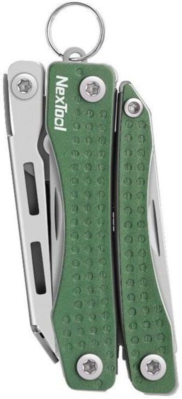 Nextool NE20050 Multifunktionswerkzeug in Grün und Silber, Kompakt