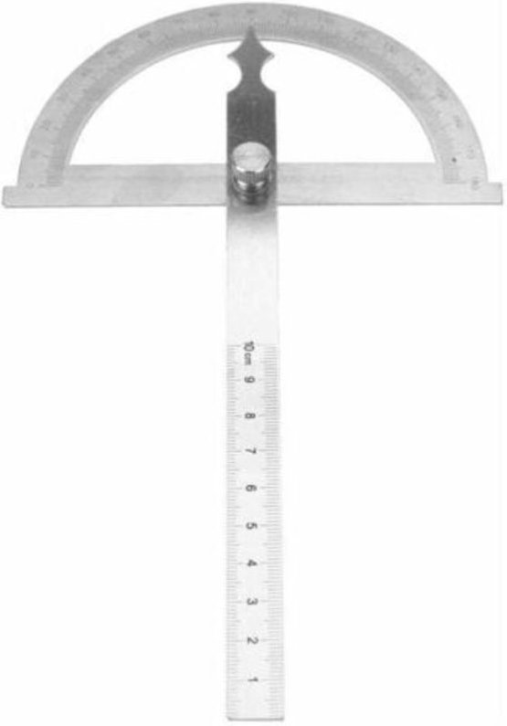 Winkelmesser aus Edelstahl, Winkelmesslineal, digitaler Neigungsmesser, 0-180 Grad, 15 cm (120-150 mm)