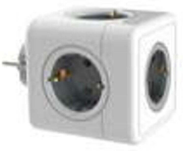 Multiprise sans fil cubique à 5 prises, E01