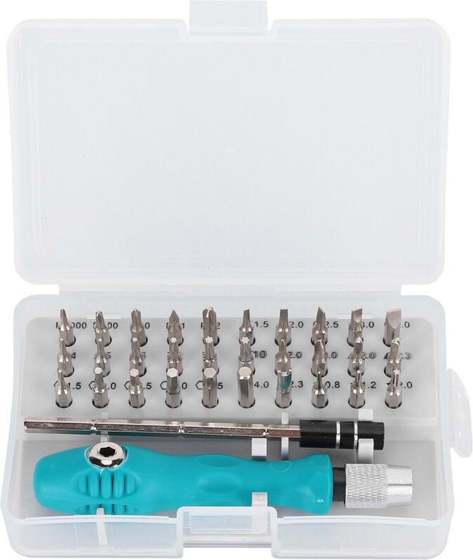 Ej.Life Schraubendreher-Set, Schlitz-, Kreuz-, Schlitz-, Stern- und Sechskantschraubendreher-Sets, Rutschfestes und Abri...