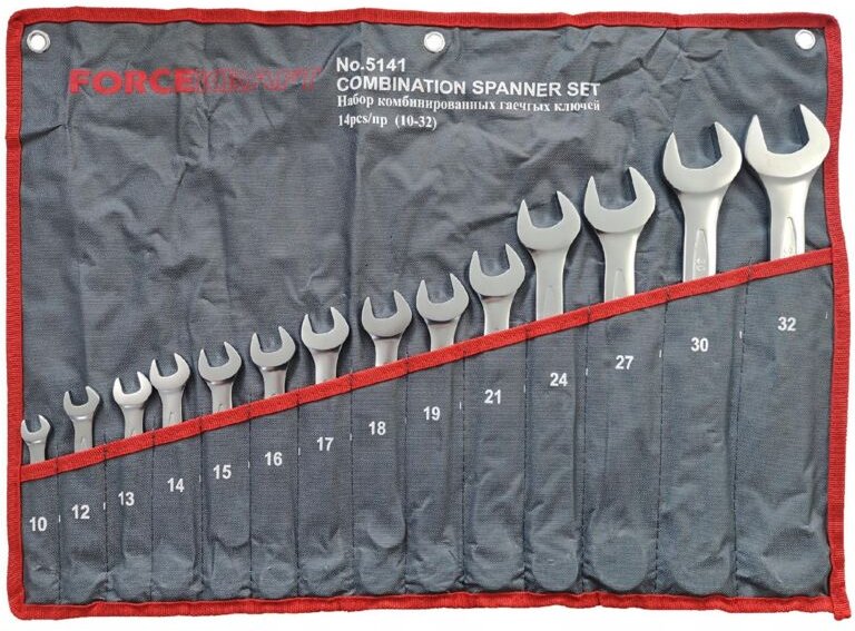 Satz Kombinationsschlüssel 10-32 mm, 14-teilig