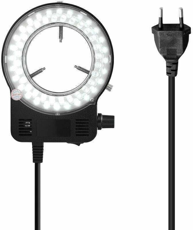 Elektrooptisches Körpermikroskop, LED-Ringlicht, Mikroskop-Beleuchtungsquelle, einstellbare Helligkeit, Scheinwerfer, we...