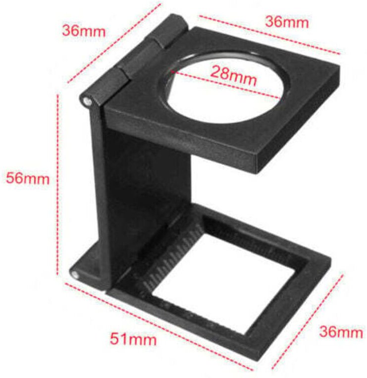10-fache, 15-fache, 20-fache, 25-fache Vergrößerung, verstellbare LED-Lichtlupe für Juweliere und Uhrmacher