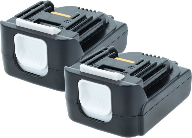 Vhbw - 2x Akku kompatibel mit Makita TD132DRFX, TD132DZ, TD134, TD132DRFXB, TD132DRFXW, TD134DRFX Werkzeug (2000 mAh, Li...