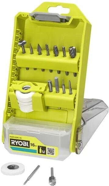 16-teiliges Set zum Schnitzen und Gravieren - RAR100K-16 - Ryobi