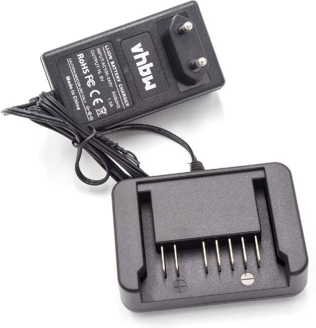 vhbw Ladegerät kompatibel mit Hitachi / HiKOKI WH 14DBAL2, WH 14DBL, WH 14DCL, WH 14DSL2, WM 14DBL, WP 14DSL, WR 14DBAL ...