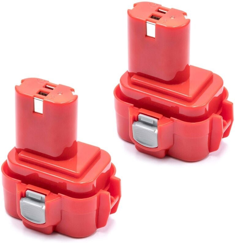 2x Akku kompatibel mit Makita 6796FD, 6797D, 6791DW, 6792DW, 6706DWA, 6791D, 6793D, 6794D, 6796D Werkzeug (3000 mAh, NiM...