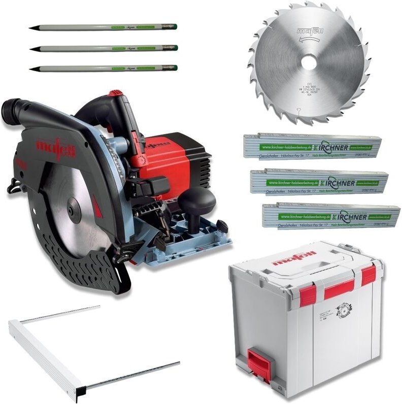 Mafell Handkreissäge K85Ec L-MAX 230V + HM-Blatt Z24 + Zollstockaktion