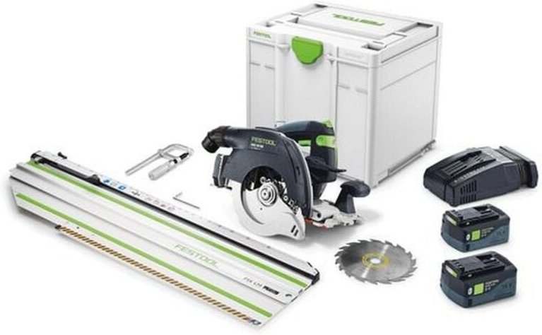 Akku-Handkreissäge hkc 55 5,0 EBI-Set-FSK 420 - Festool