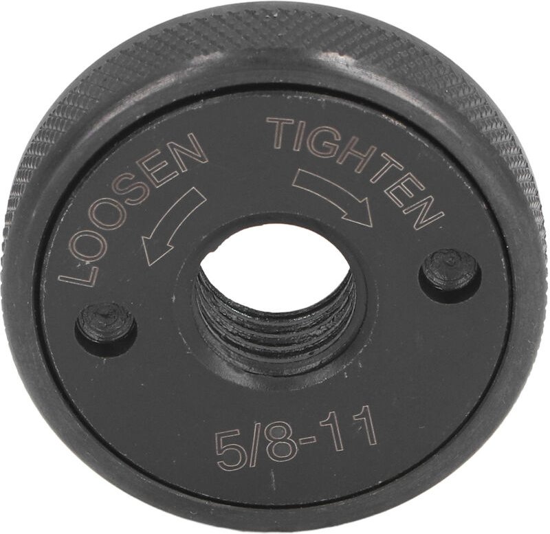 Flanschmutter aus legiertem Stahl für Winkelschleifer, selbstsichernde Schnellspann-Druckplatte für Winkelschleifer, 5/8...