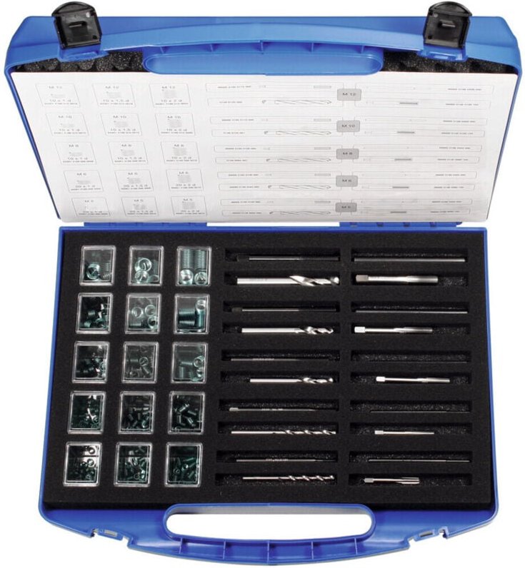 Thumbnail - Plus Gewindereparatur-Sortiment, M2,5 - M6 - Helicoil