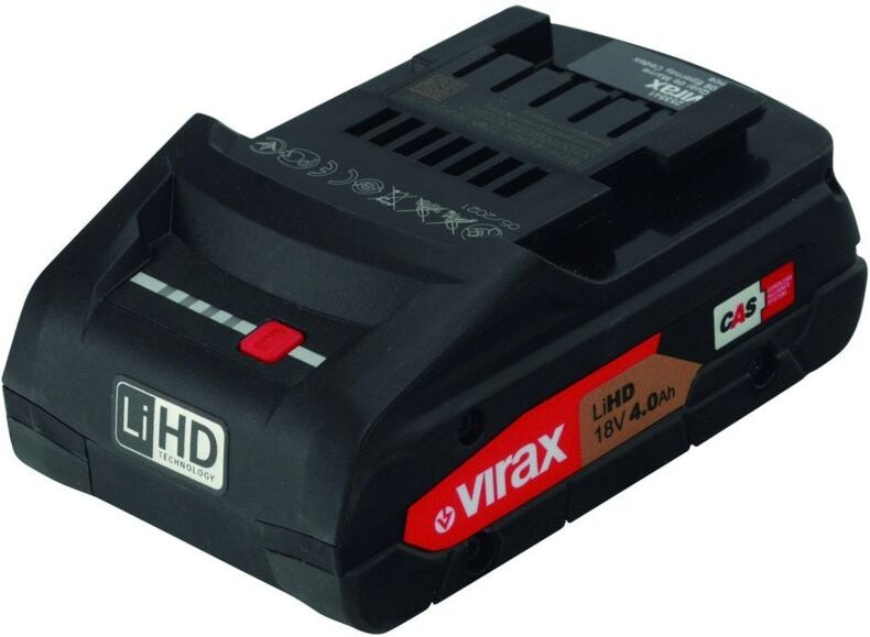 Virax - Akku 18V 4,0Ah Li-Ion Hd cas - 253541