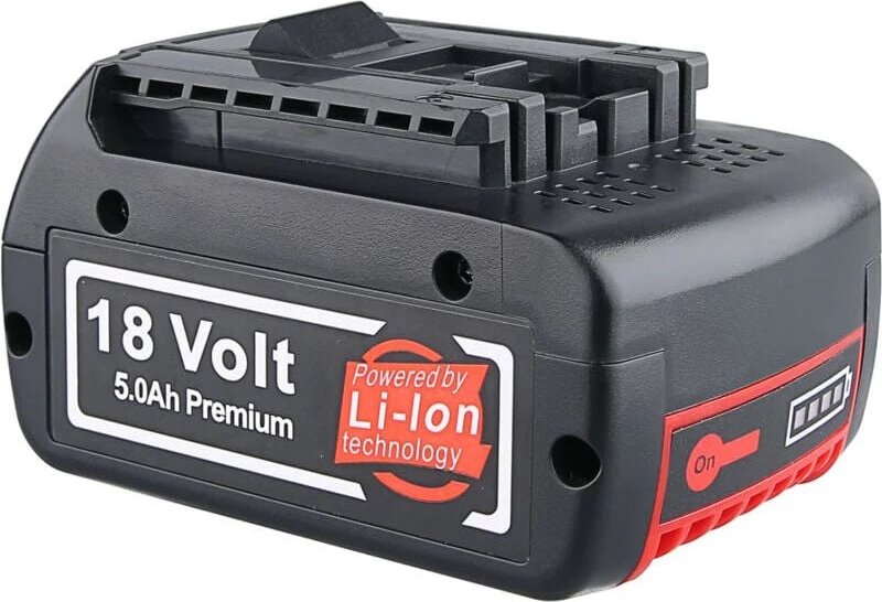 Pdstation - pd Station Für Bosch Akkupack 18V 5,0 Ah 1600A016GU 18 Volt BAT618 BAT609 BAT620