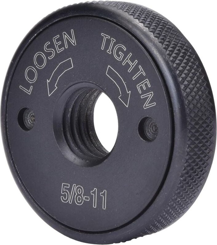 5/8"-11 Gewindeflanschmutter für Winkelschleifer, selbstsichernde Sicherungsmutter für Winkelschleifer