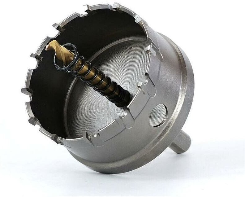 Bimetall-Lochsäge, 42 mm Edelstahl in Industriequalität, TCT-Hartmetall, Lochsäge aus Schnellarbeitsstahl-Metalllegierun...