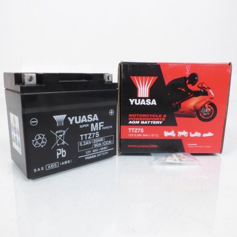 SLA-Yuasa-Batterie für Motorrad Aprilia 125 RS4 2011 bis 2016