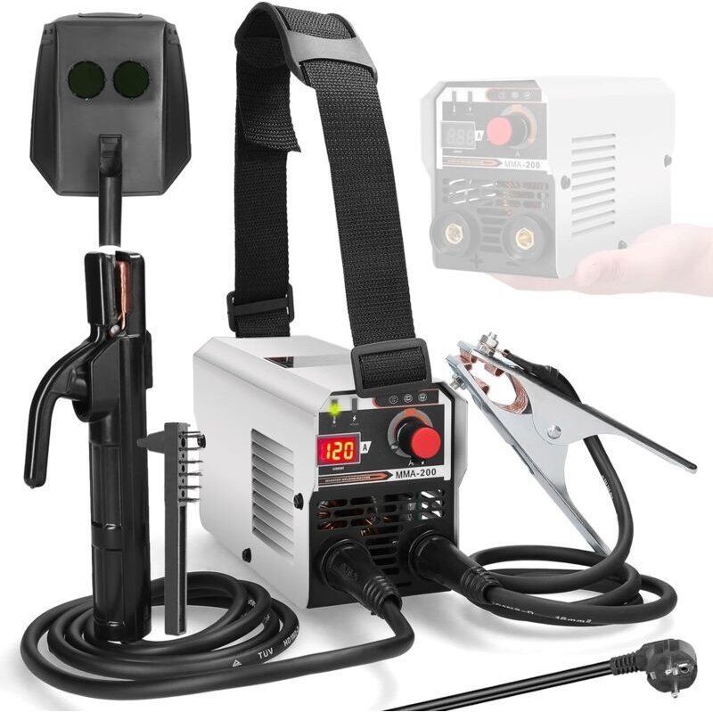 Vtizikl Poste à souder Inverter, Soudeurs à onduleur MMA IGBT 120A , dispositif manuel de soudage à l'arc métallique, so...