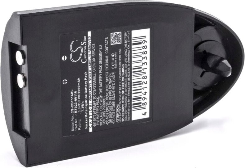 Vhbw - Akku Ersatz für Cattron Theimeg BAT-0000327 für Industrie-Funkfernsteuerung Fernbedienung (2000mAh, 3,6V, NiMH) -...