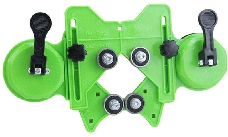 SNQ - 4–83 mm Lochsägenführung, Lochsägenführung, verstellbare Vorrichtungslehre für Fliesen, Keramik, Glas, Marmor, Por...