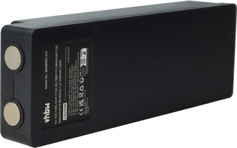 Vhbw - Akku kompatibel mit Scanreco Palfinger, Mini, Maxi, Marrel 500 Industrie-Funkfernsteuerung Fernbedienung (2500 mA...