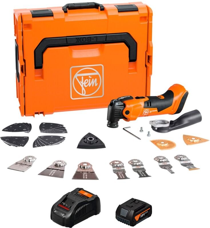 Fein - Multi-Cutter multimaster amm 500 plus top as (1 x 5,0 Ah + GAL1880CV + L-Boxx 136)