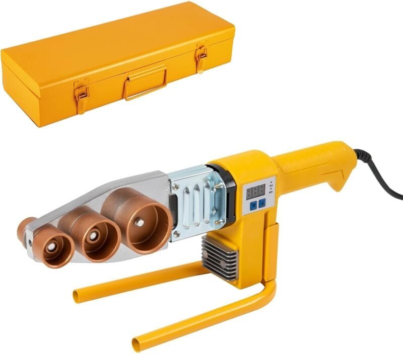 Muffenschweissgerät ppr Rohr Schweißgerät 20-63mm 6 Adapter Rohr Temperatur Schweißgerät für Thermoplastische Rohre wie ...