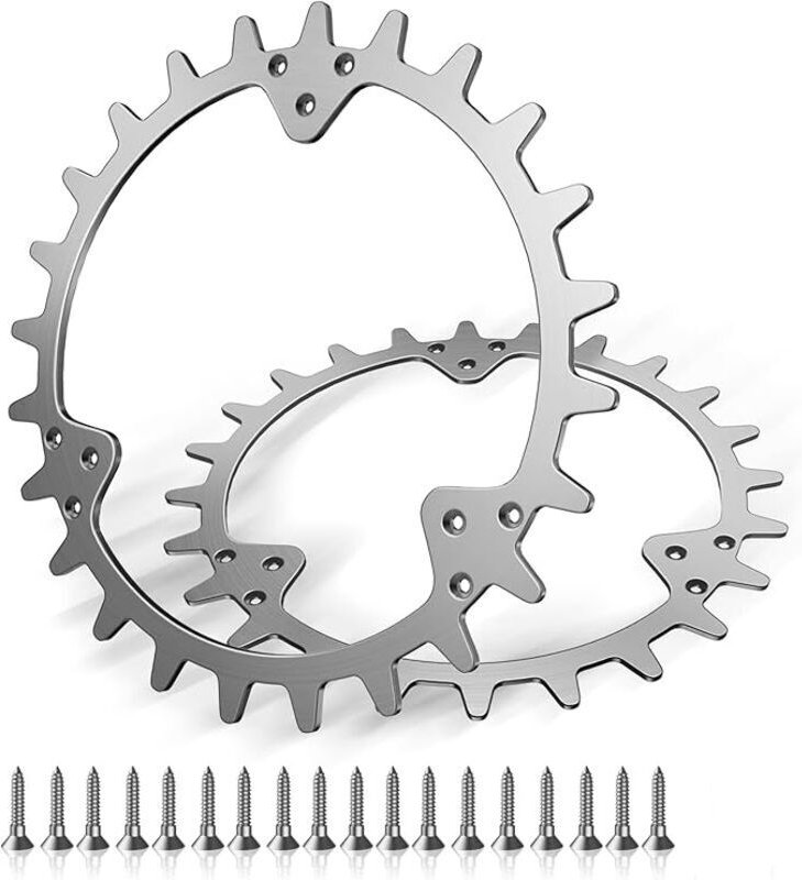 Aluminium-Traktionsspikes, passend für Husqvarna Automower 330, 440, 420, 435X AWD, 430x, 450x, 435X, 550 mit Entgratung...