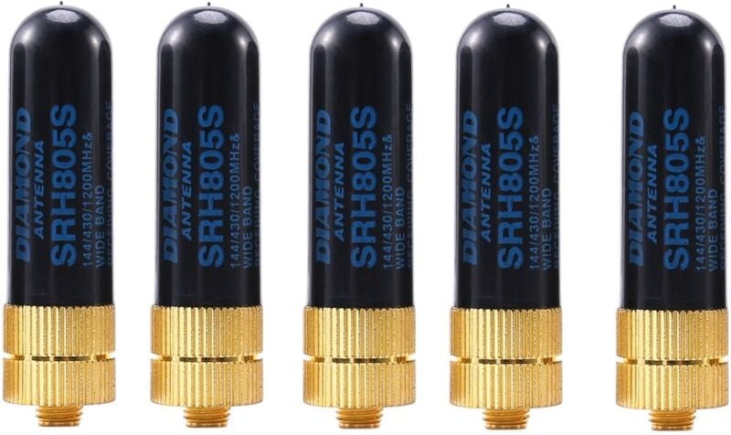 5 TEILE/LOS Dual Band UHF + SRH805S SMA VHF Antenne für uv-5r -888s uv-82 UV-5RA uv-5re TK3107 2107 10W 144 430MHz