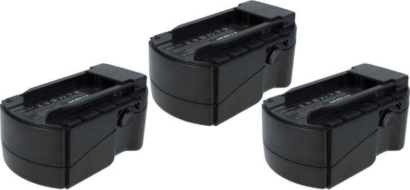 vhbw 3x Akku Ersatz für Hilti B24 für Elektrowerkzeug (2500 mAh, NiMH, 24 V)