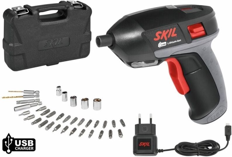 Skil - Tournevis 3.6V (20 embouts) en valise F0152636AD