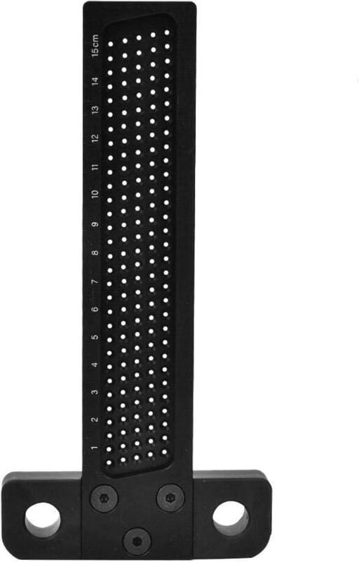 T-Lineal, Tischler-Lineal aus Aluminiumlegierung, Holzbearbeitungs-Messwerkzeug, Holzbearbeitungsmarkierung, Mess-T-Line...