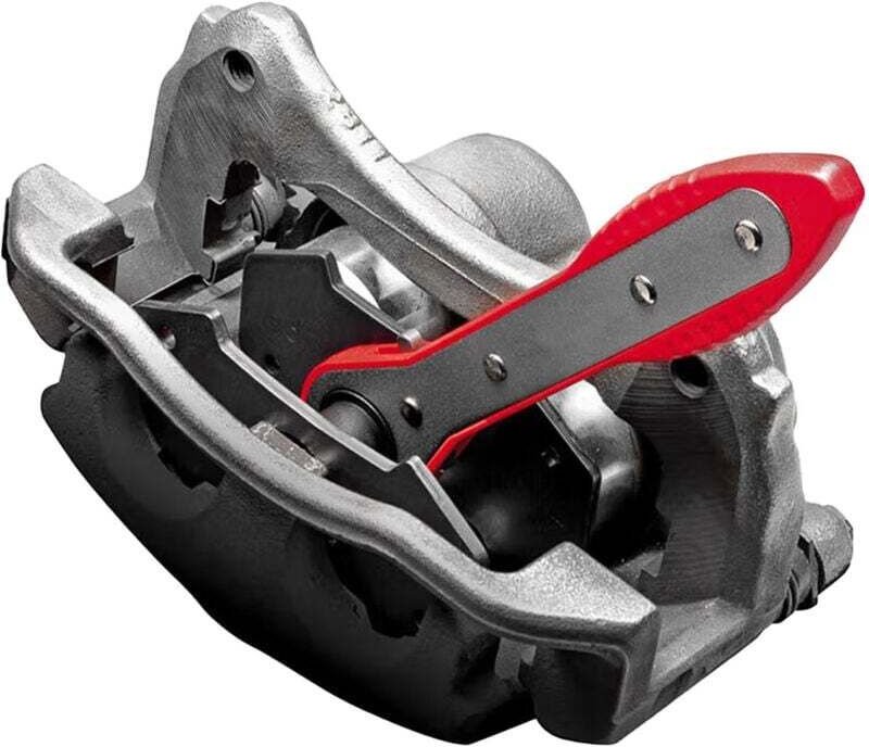 Outil Presse Étrier Frein Cliquet Pivotant 360 Degrés Compresseur Piston pour Étriers Flottants Fixes Double Couleur Gra...