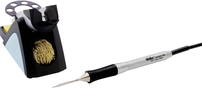 Wxmp ms lötset RTM013SMS/WSR 200 Lötkolben-Set 12 v 55 w 100 - 550 °c inkl. Ablage, inkl. Lö - Weller