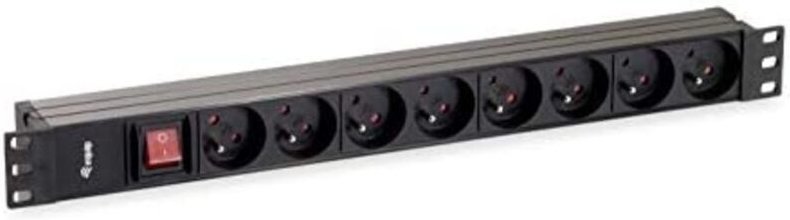 Equip - 8-fach Steckdosenleiste (CEE7/5, 1,8 m)