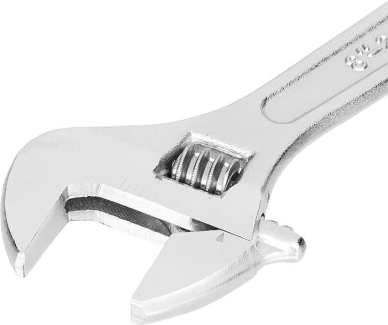 8-Zoll-200-mm-Verstellbarer Badschlüssel, Großer Mehrzweck-Maulschlüssel, Badschlüssel, Wartungswerkzeug