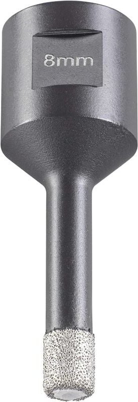 KWB - 500208 Diamant Fliesen-Loch-Bohrer für Winkelschleifer, Lochsäge mit M14-Aufnahme, Diamont-Bohrkrone Durchmesser 8...