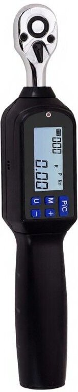 Chiave dinamometrica digitale 1/4 pollice, display retroilluminato, misurazione picco in tempo reale, 4 unità di misura