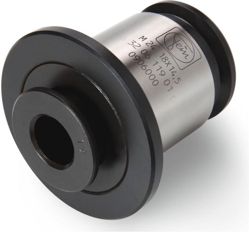 Gewindebohreinsätze Gr. 3, Gewinde M22/M24, ø 18 mm, Vierkant 14,5 mm, für Gewindebohrer nach din 374/376 - Fein