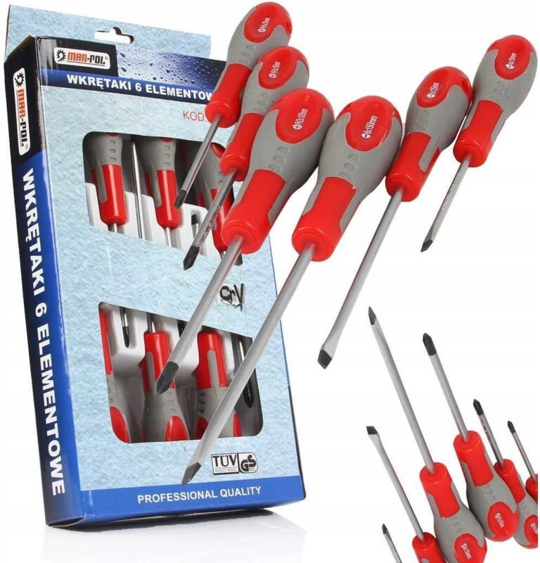 6-teiliges Schraubenset