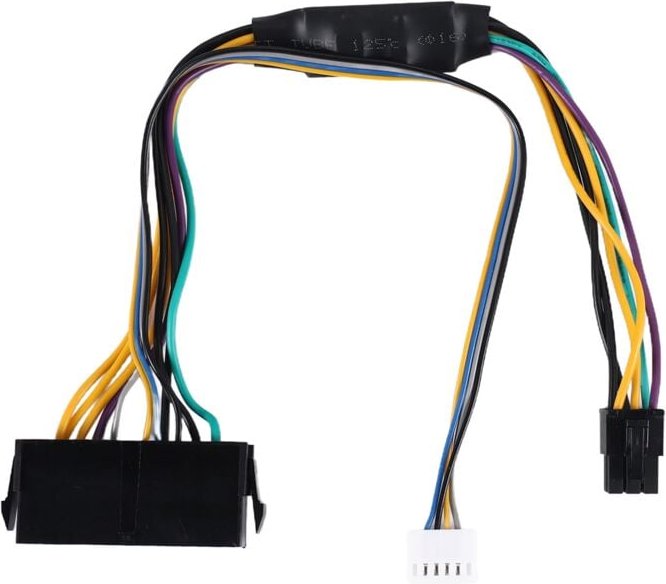 Tlily - atx Main 24 Pin Buchse auf 6 Stecker pci-e Netzteil Netz Kabel Anschluss für Elite 8100 8200 8300 800G1