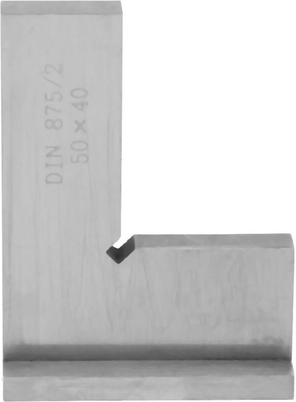 Hochpräziser rechtwinkliger Flachlineal aus Kohlenstoffstahl mit 90-Grad-Winkel und Werkzeug für Sitze Nr. 1