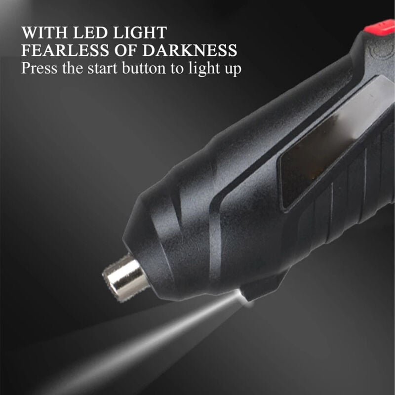 47-teiliges Elektroschraubendreher-Set, 3,6-V-Akku-Bohrmaschine, tragbares Reparaturwerkzeug, zusammenklappbare hochpräz...