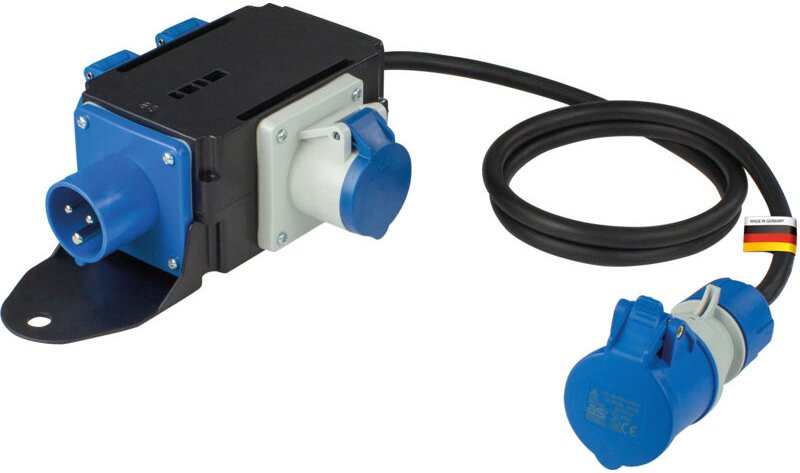 Thumbnail - As-schwabe - Mobiler mixo cee Stromverteiler 'saale' 230V/16A/max. 3500 IP44