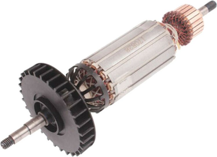 Trade-shop - Anker / Rotor / Motor Ersatzteil / Läufer / Kollektor / Polpaket mit Lüfter ersetzt 623584-07 637075-00 N39...