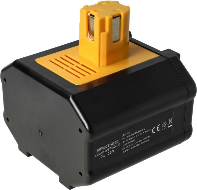 Akku Ersatz für Panasonic EY9117B, EY9116B, EY9244, EY9242, EY9240, EY9210B, EY9210 für Werkzeug (3000 mAh, NiMH, 24 v) ...