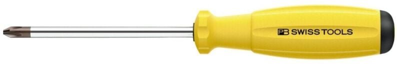 Thumbnail - Pb Swiss Tools - Schraubendreher, für Phillips, mit 2K-SwissGrip-Heft, esd, Kreuzschlitzgröße 0